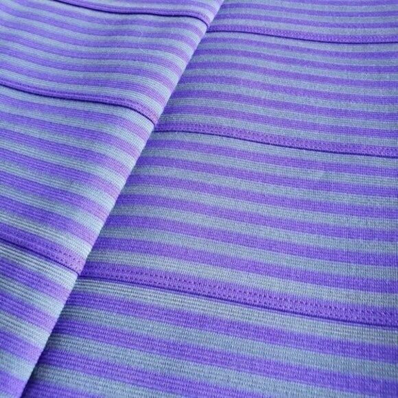 Pleasure Doing Business purple bandage sexy mini skirt size medium - Picture 10 of 11